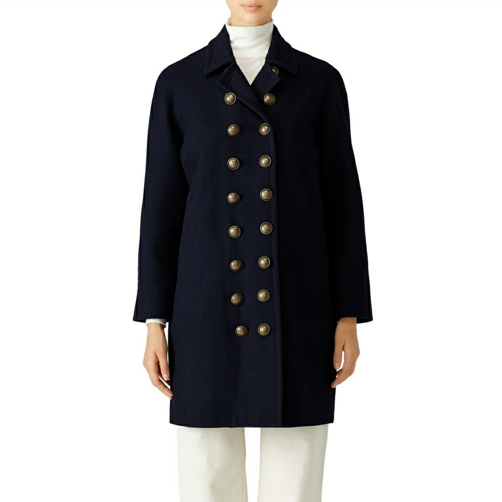 Navy Santo Coat